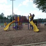 the finished playground! the finished playground!