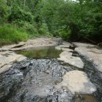 stream over rocks
