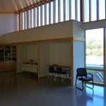 windows and recycled lumber