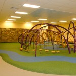 playground / climbing wall