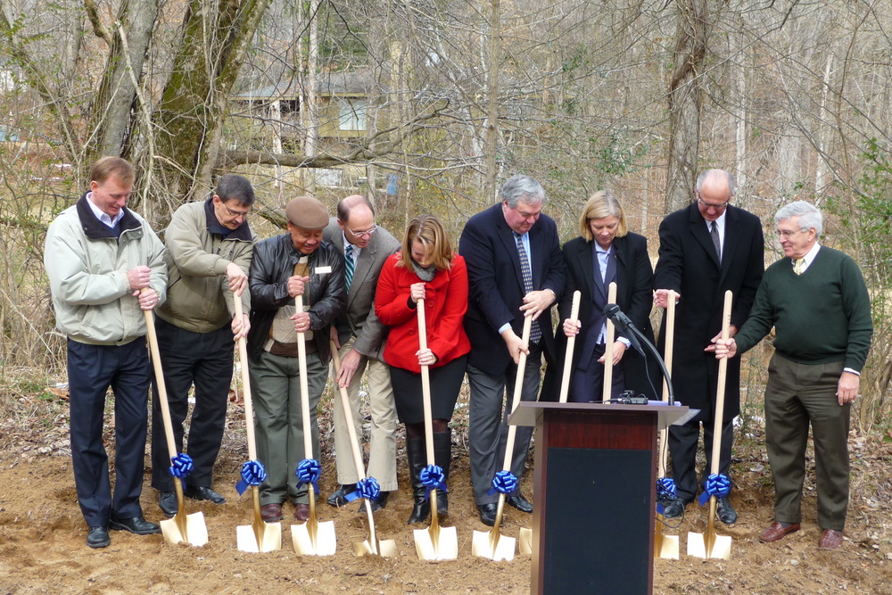 Neuse River Greenway groundbreaking Neuse River Greenway groundbreaking