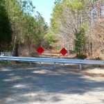 Old Rte 98 dead ends... for now. Old Rte 98 dead ends... for now.