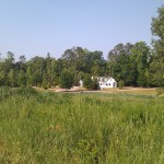 view of cottage from overlook