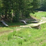 mountain biking skills area mountain biking skills area