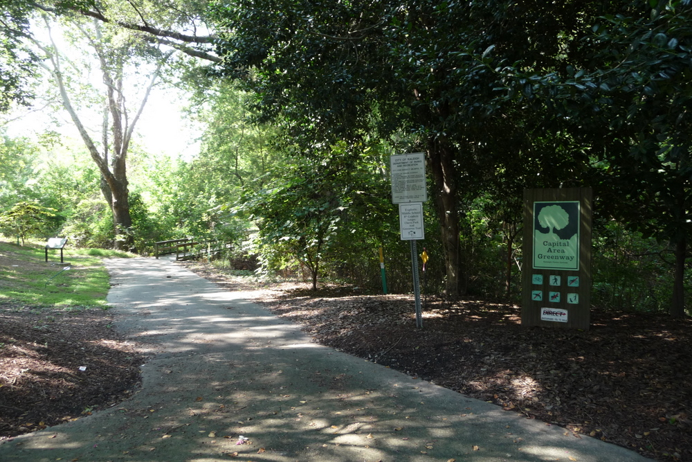 entrance to Chavis Park entrance to Chavis Park
